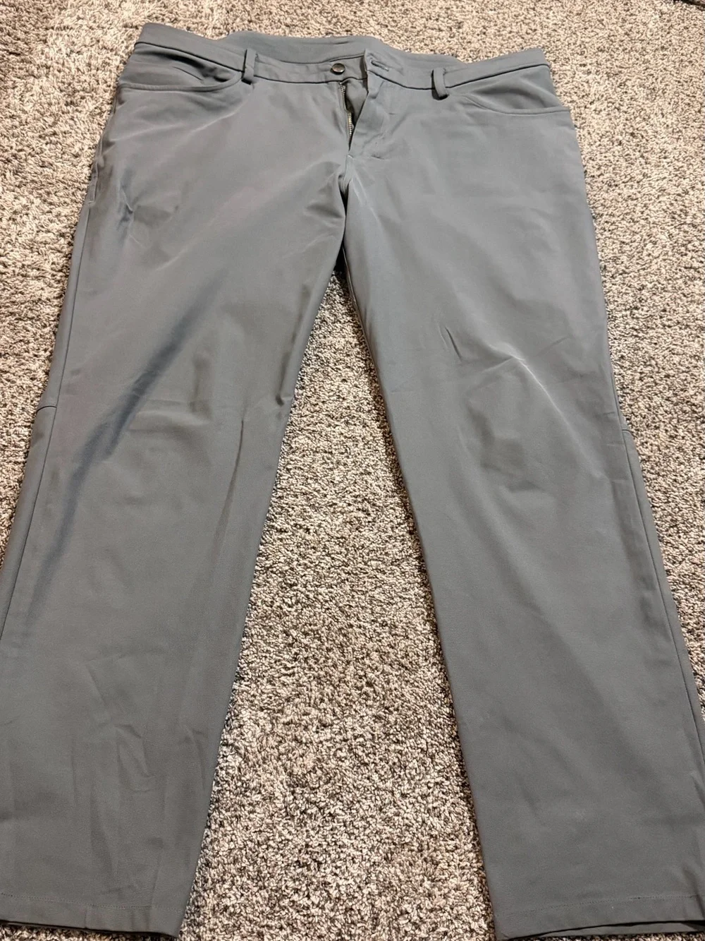 lululemon athletica Men’s ABC Gray Chinos